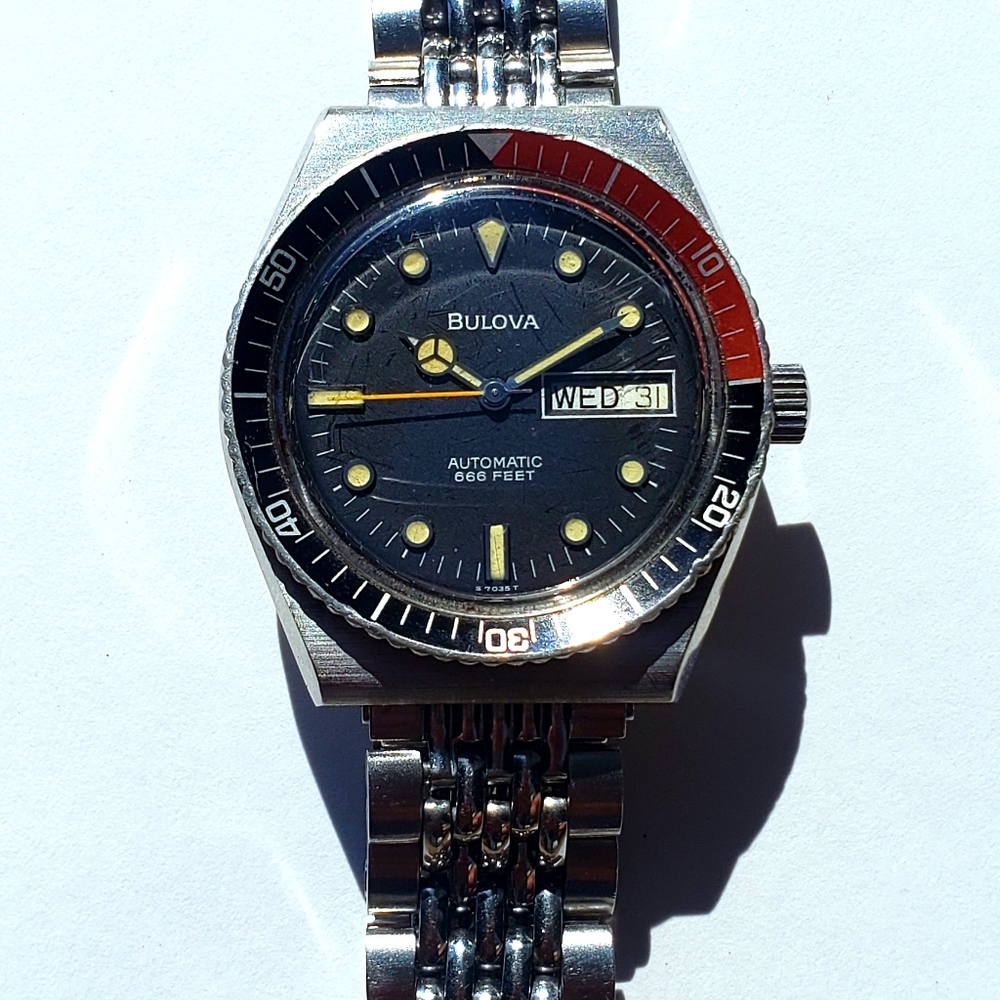 [SOLD]Vintage Bulova Devil Diver 666